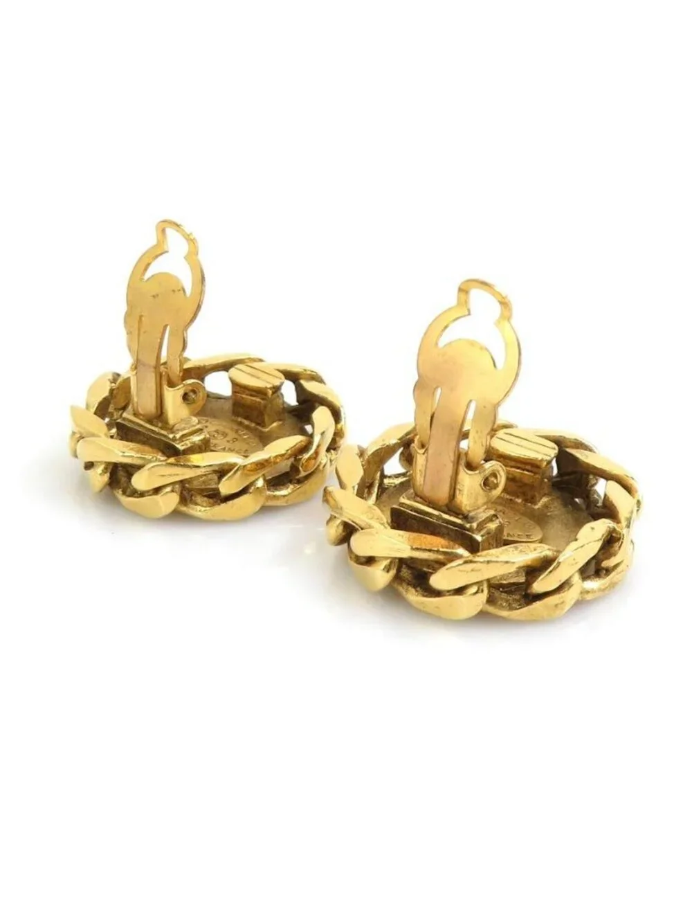 Chanel Earrings Gold